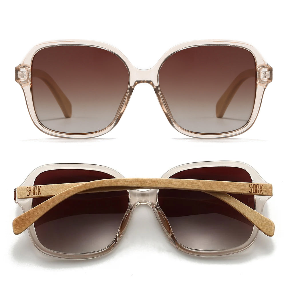 SCARLETT CHAMPAGNE Brown Gradient Lens l Maple Arms