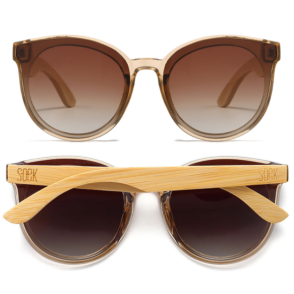 BELLA CHAMPAGNE l Brown Gradient Lens l Maple Arms