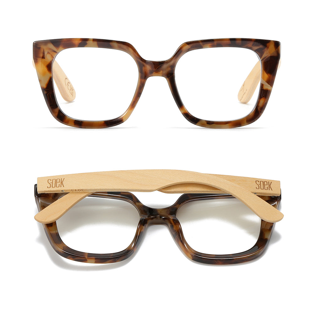 SOLUNA MOCHA TORT l Reader l Blue Light Blocking Magnifying