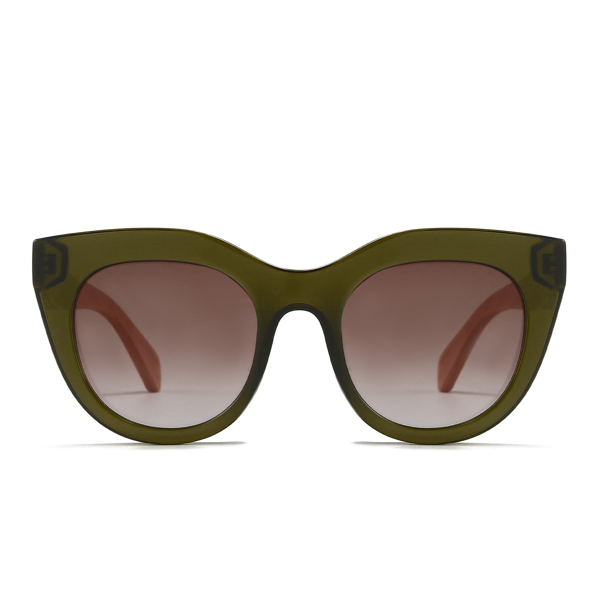 MILLA KHAKI Khaki Gradient Lens l White Maple Arms