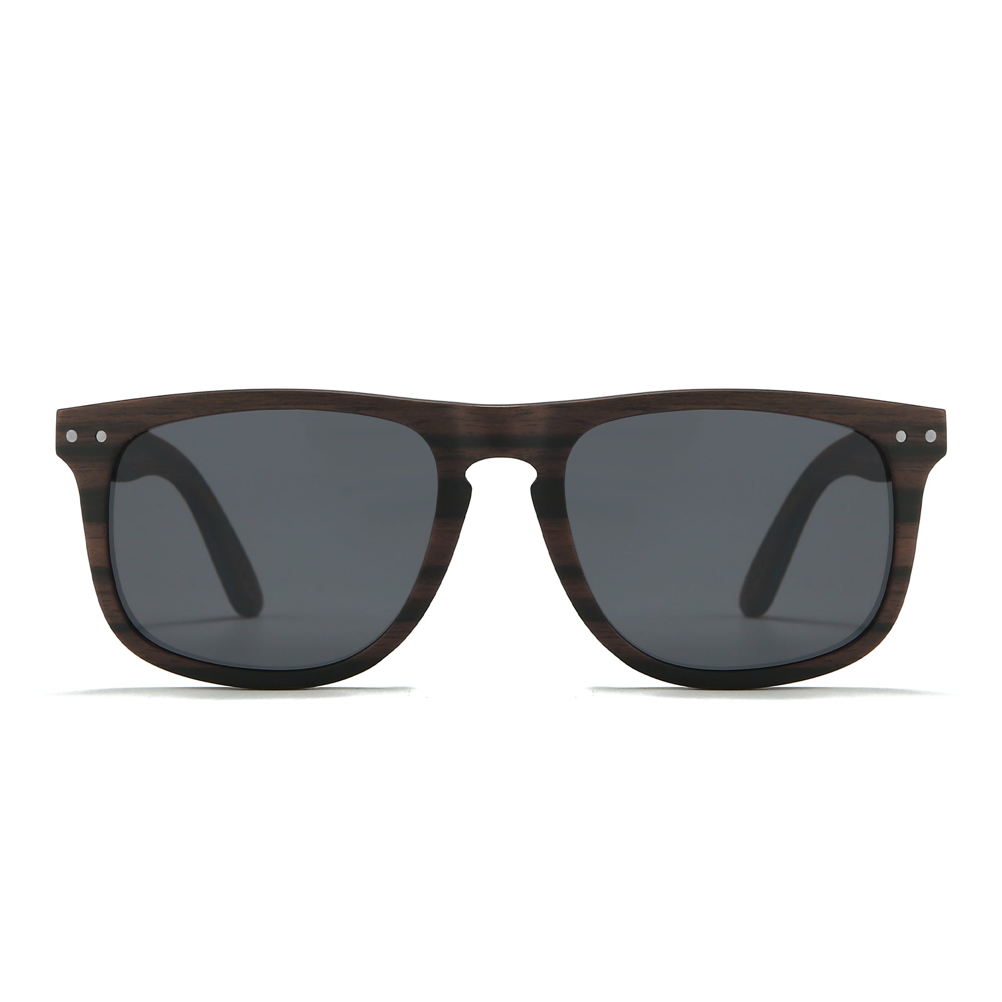 NOMAD l Rosewood Frame l Black Polarized Lens