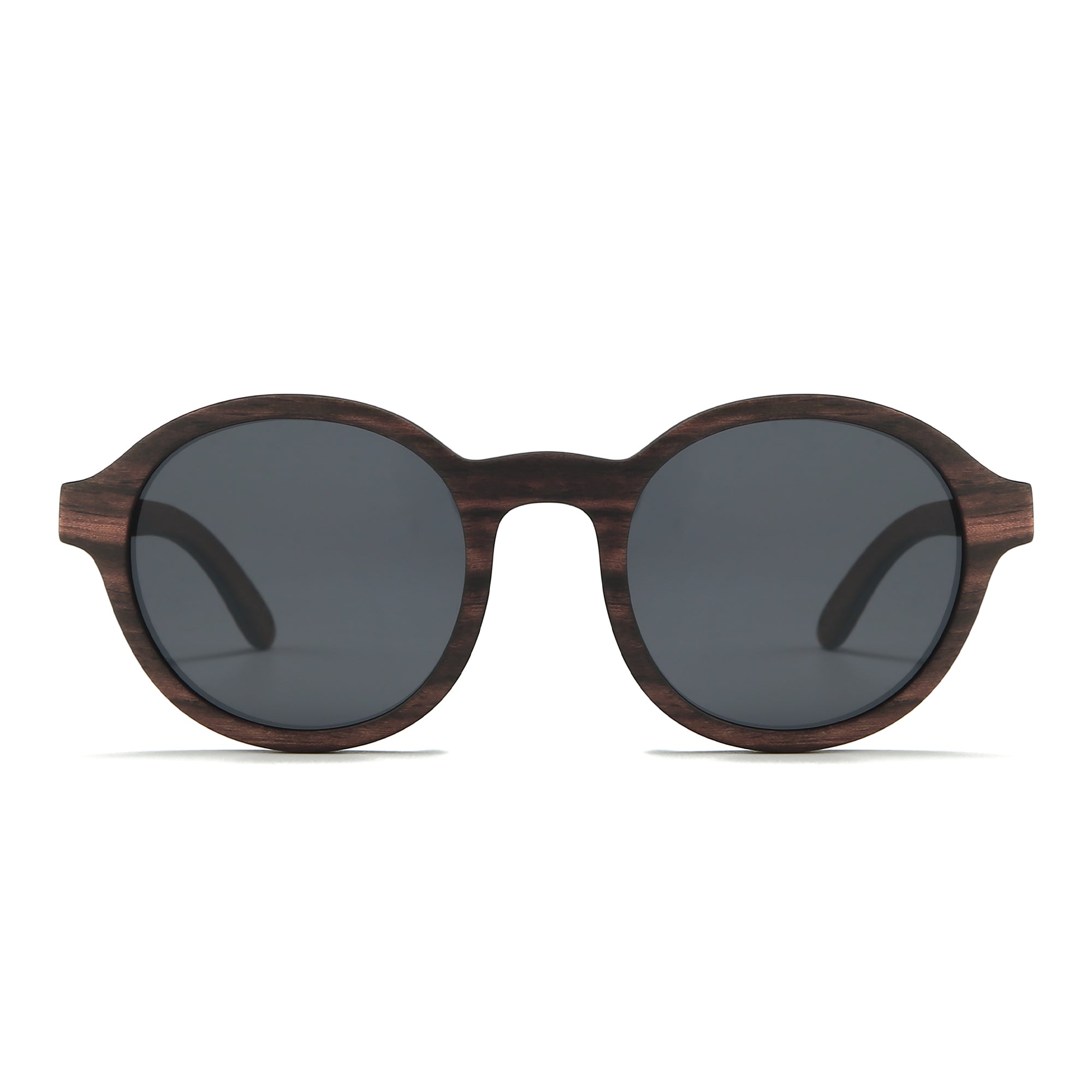 WANDERER l Oak wood Sunglasses l Black Polarised Lens