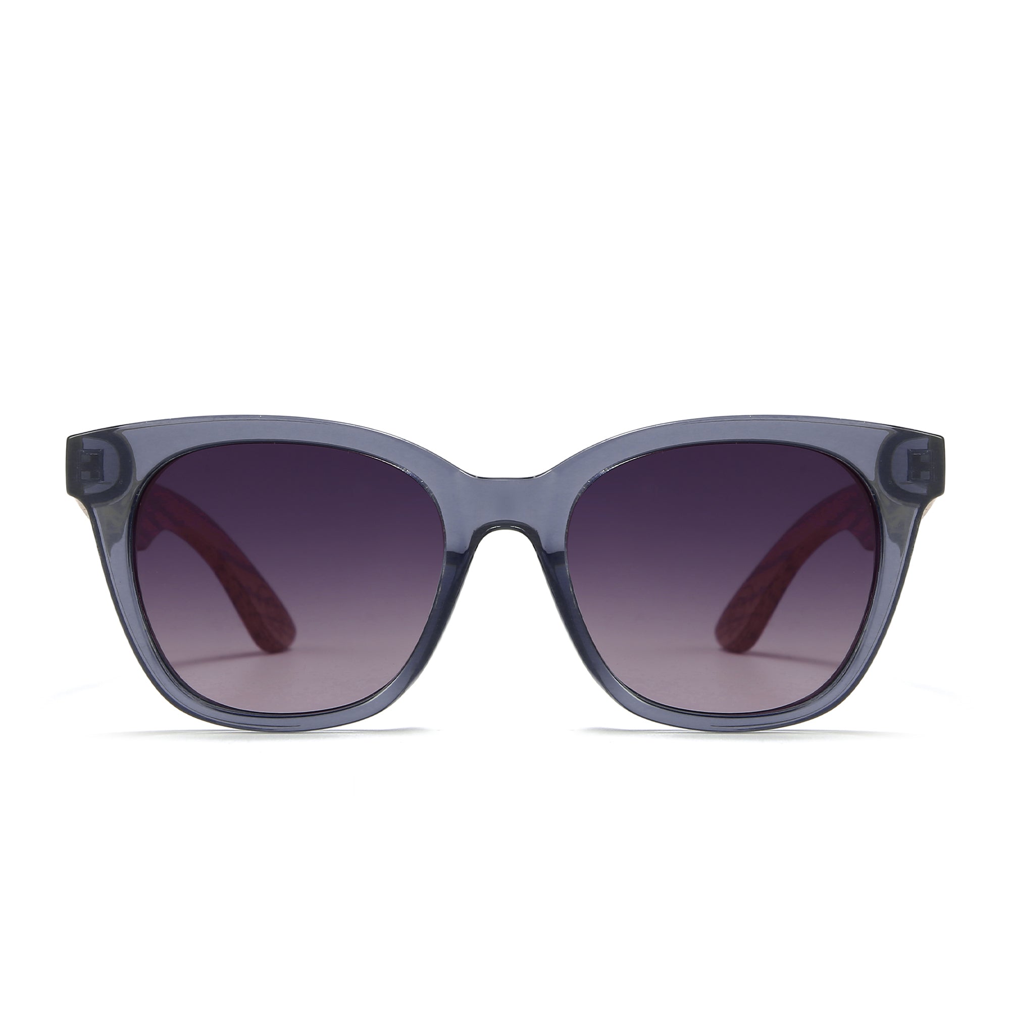 LILA GRACE MIDNIGHT BLUE l Smokey Gradient Lens l Walnut Arms