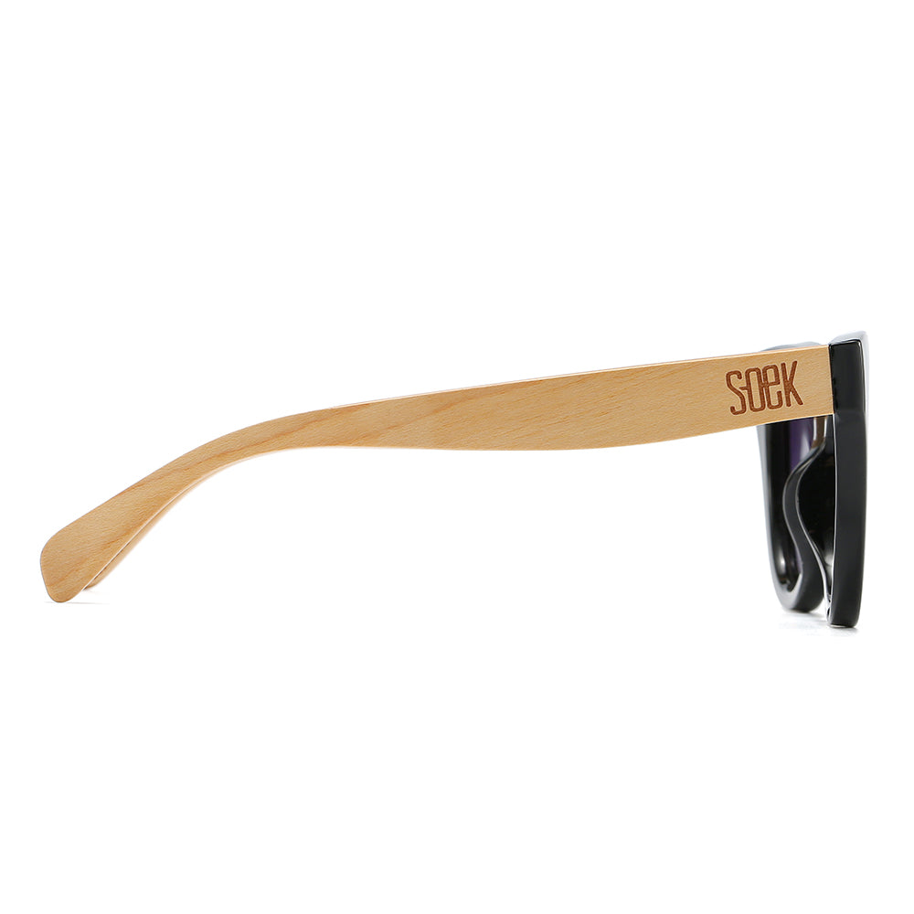 (b2b) FLUTTER Storm l Sunglasses l Black Lens l White Maple Arms (VAT incl ) RRP R1299