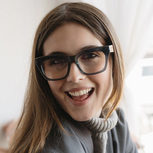 MORGAN INDIGO l Wooden Magnifying Reader - Soek Fashion Eyewear Australia