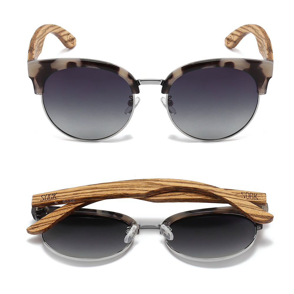 HEATHER IVORY TORT l Gradient Smokey Lens l Walnut Arms - SOEK South Africa