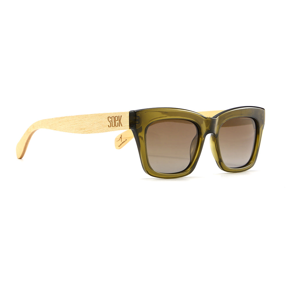(b2b) MORGAN Moss | Brown Lens | Maple Arms