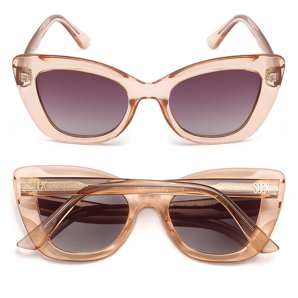 EDEN Crystal l 100% Plant Based Frame l Smoky Polarised Lens