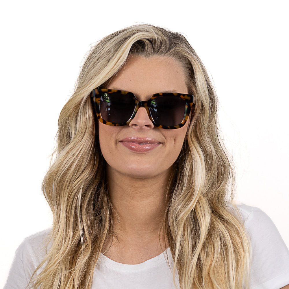 HARPER HONEY TORT - Bio Acetate Tortoise Frame l Brown Graduated Polarised Lens