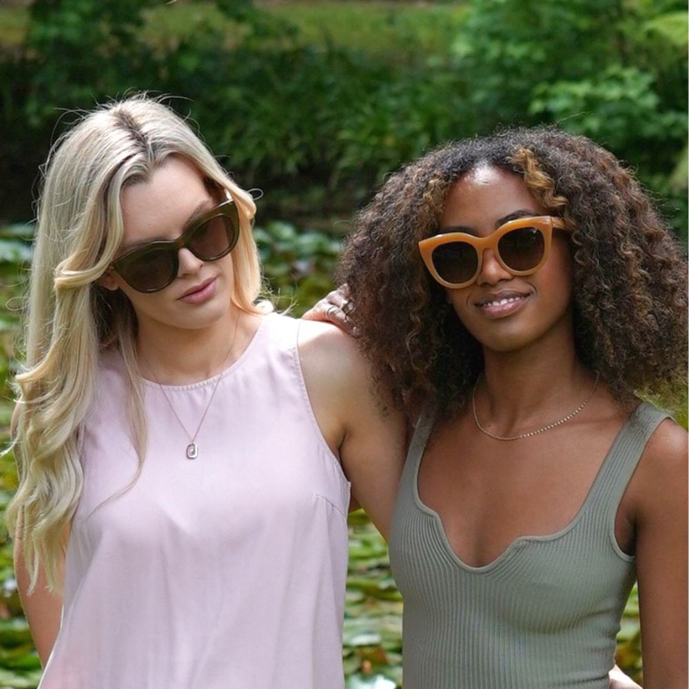 MILLA KHAKI Khaki Gradient Lens l White Maple Arms