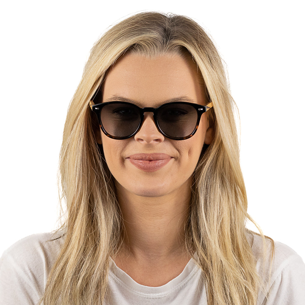 TAINE BLACK TORT  Khaki Lens l Walnut Arms