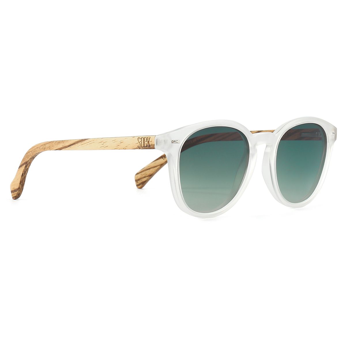 TAINE FROST Khaki Lens l Walnut Arms - Soek Fashion Eyewear South Africa